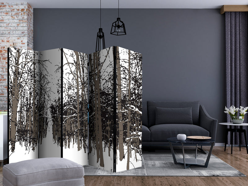 Aizslietnis 5-daļīgs - Koki - rudens (225x172cm) 225x172 cm Home Trends