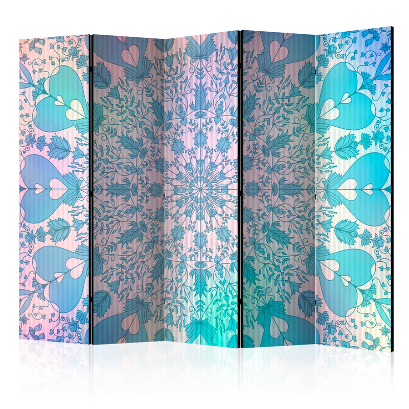 Aizslietnis 5-daļīgs - Meitenes mandala (zilā krāsā) (225x172cm) 225x172 cm Home Trends