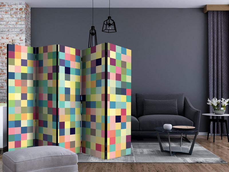 Aizslietnis 5-daļīgs - Miljoniem krāsu (225x172cm) 225x172 cm Home Trends