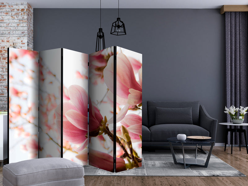 Aizslietnis 5-daļīgs - Rozā magnolija (225x172cm) 225x172 cm Home Trends