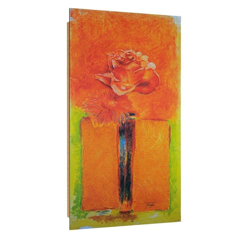 Dekoratīvais panelis - A rose in a vase   50x100 Home Trends Deco