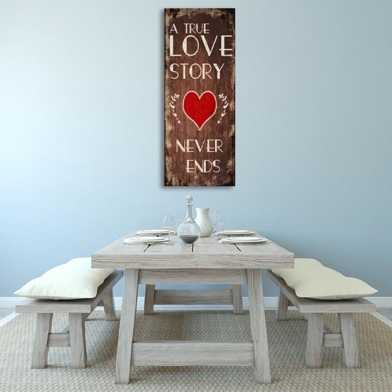 Dekoratīvais panelis - A True Love Story  Home Trends Deco