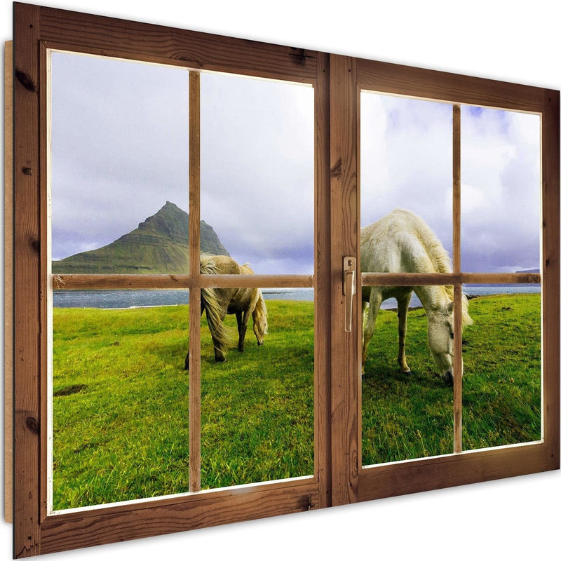 Dekoratīvais panelis - A View Of The Horses  Home Trends Deco