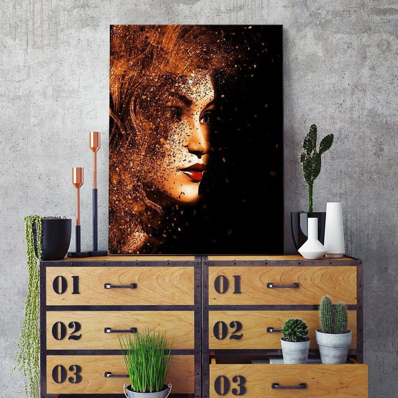 Dekoratīvais panelis - Abstract Woman's Face  Home Trends Deco