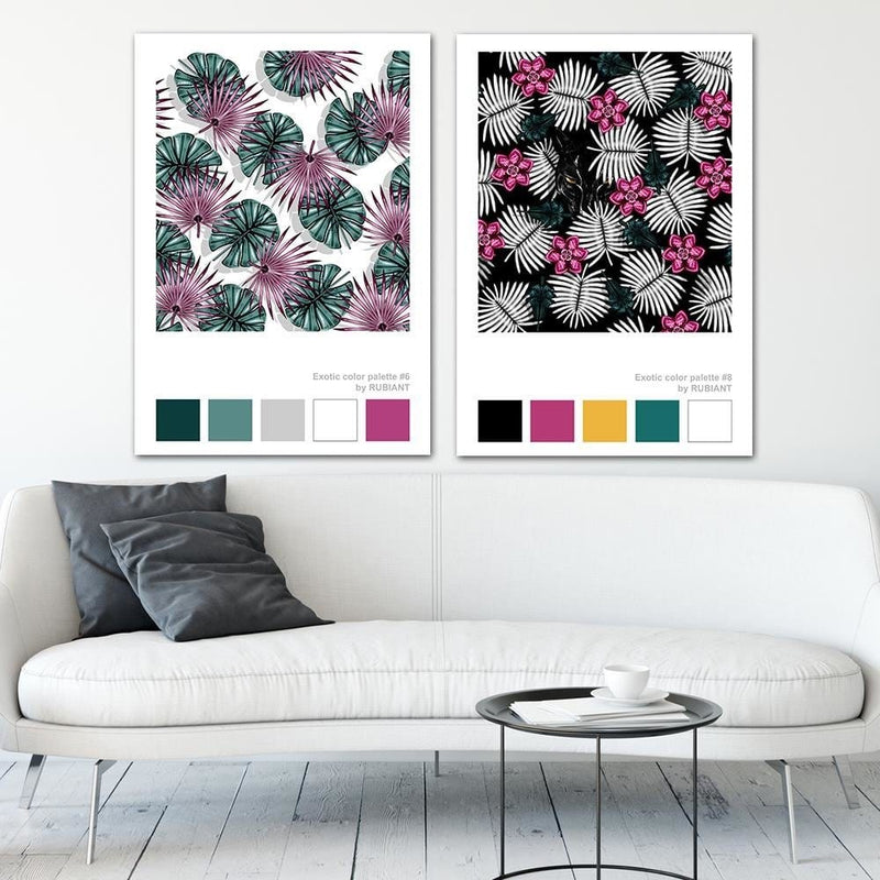 Dekoratīvais panelis - Artwork Tropical Pink  Home Trends Deco