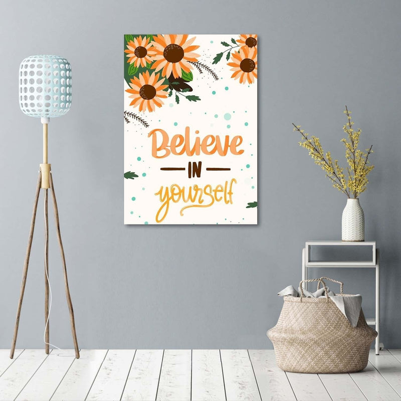 Dekoratīvais panelis - Believe In Yourself  Home Trends Deco