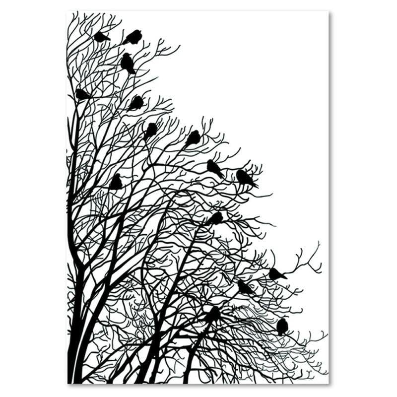 Dekoratīvais panelis - Birds On Branches 2  Home Trends Deco