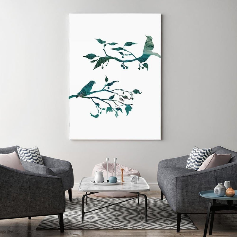 Dekoratīvais panelis - Birds On Branches  Home Trends Deco