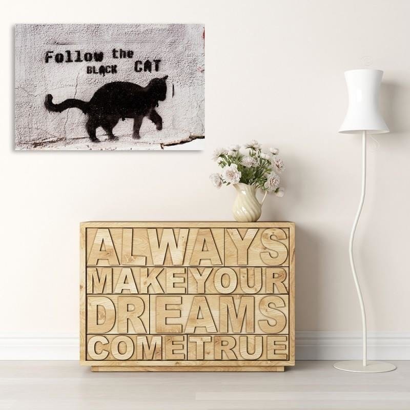 Dekoratīvais panelis - Black Cat  Home Trends Deco