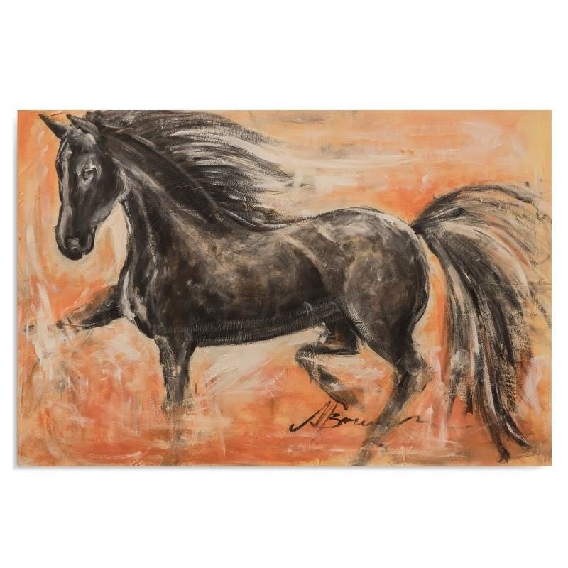 Dekoratīvais panelis - Black Horse 1  Home Trends Deco