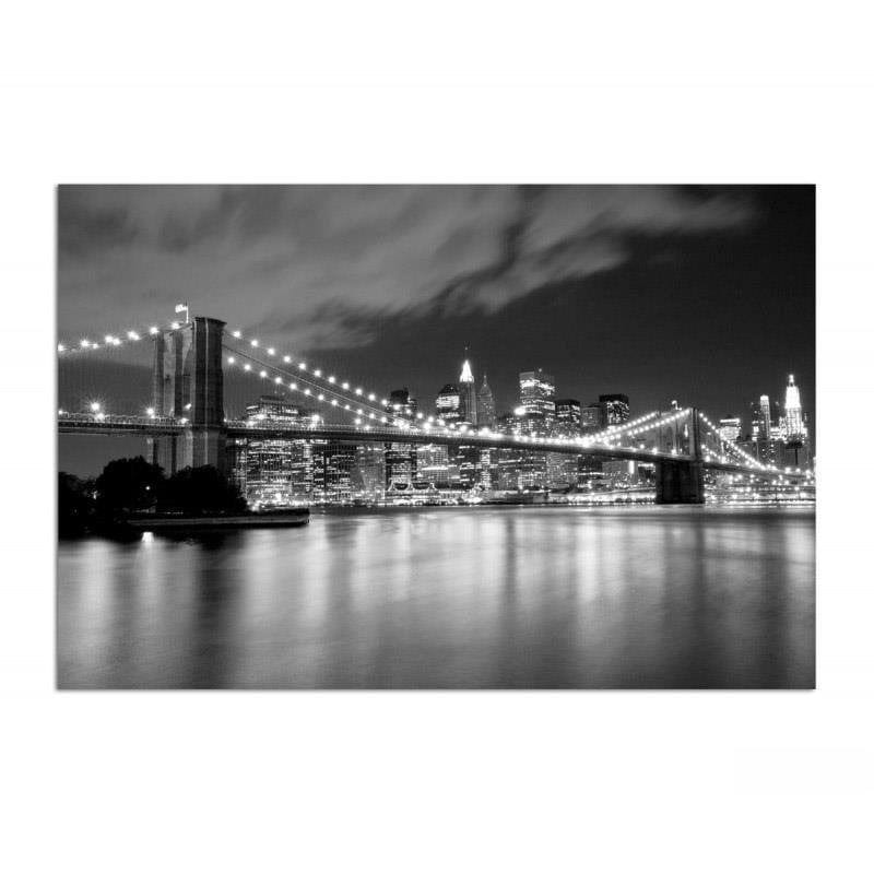 Dekoratīvais panelis - Brooklyn Bridge At Night  Home Trends Deco