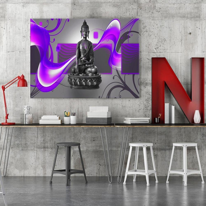 Dekoratīvais panelis - Buddha Abstraction Purple  Home Trends Deco