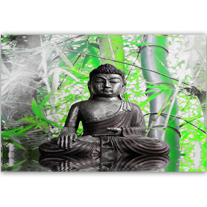Dekoratīvais panelis - Buddha And Bamboo 1  Home Trends Deco