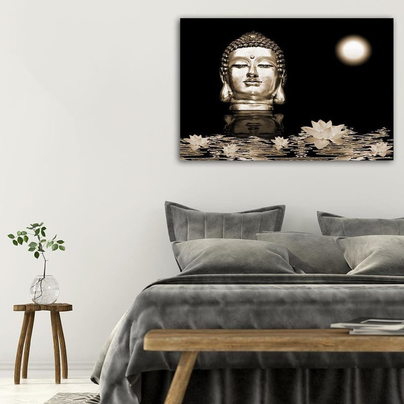 Dekoratīvais panelis - Buddha At Sunset 4  Home Trends Deco