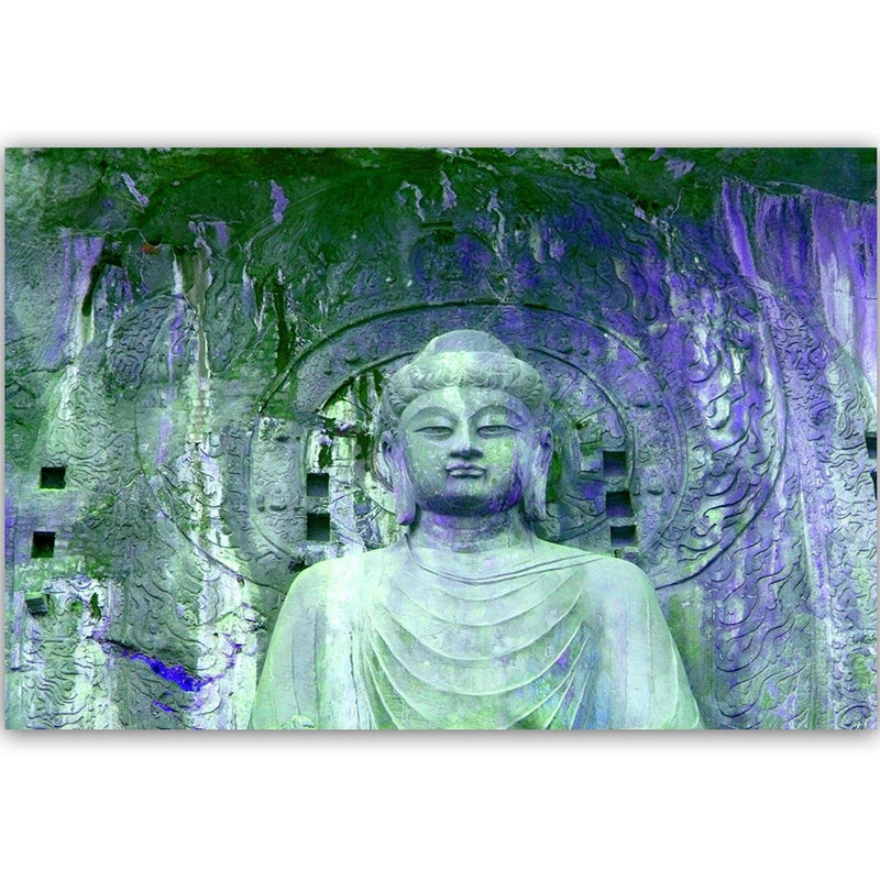 Dekoratīvais panelis - Buddha In Front Of The Walls Of The Temple 3  Home Trends Deco