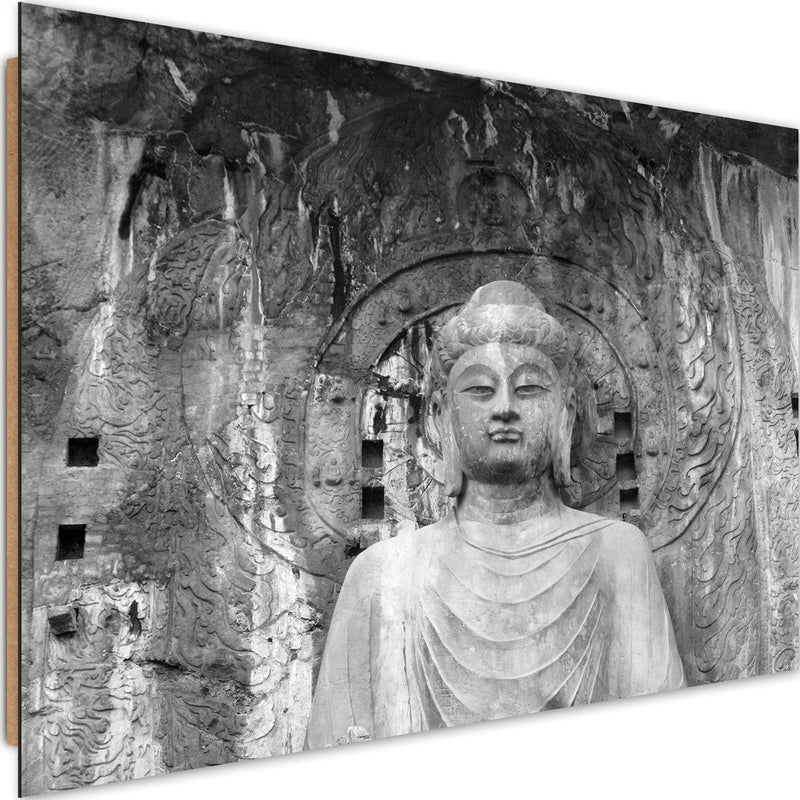 Dekoratīvais panelis - Buddha In Front Of The Walls Of The Temple 4  Home Trends Deco