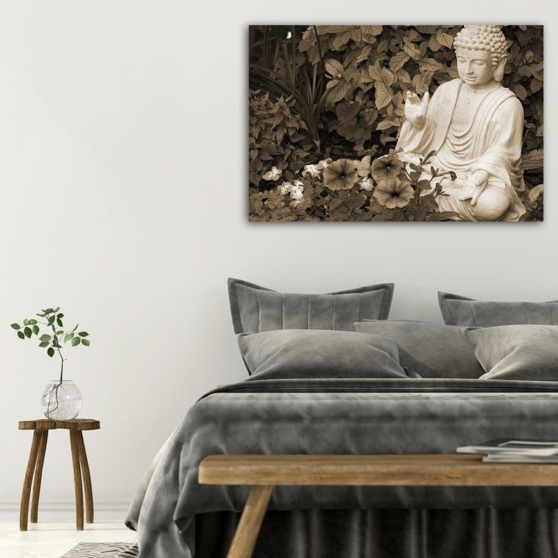 Dekoratīvais panelis - Buddha In The Garden 4  Home Trends Deco