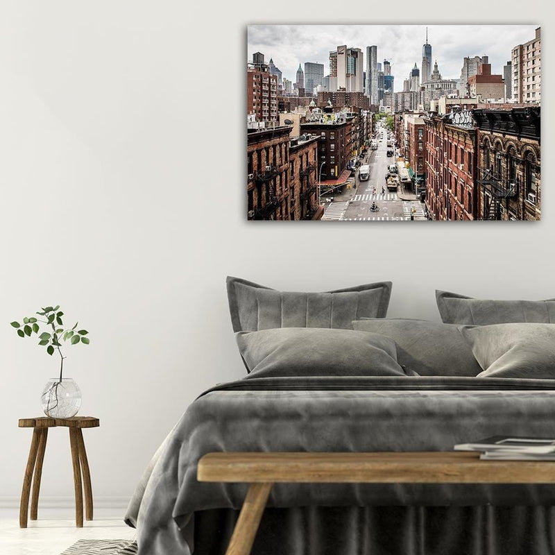 Dekoratīvais panelis - Chinatown In New York City  Home Trends Deco