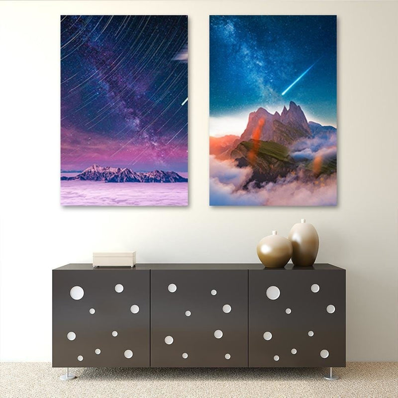 Dekoratīvais panelis - Comet Over The Mountains  Home Trends Deco