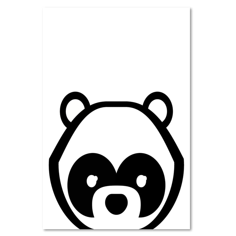 Dekoratīvais panelis - Contrast Panda  Home Trends Deco