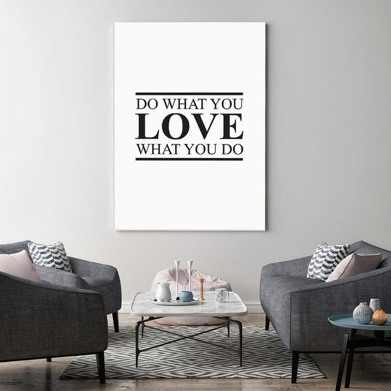 Dekoratīvais panelis - Cover Do What You Love  Home Trends Deco