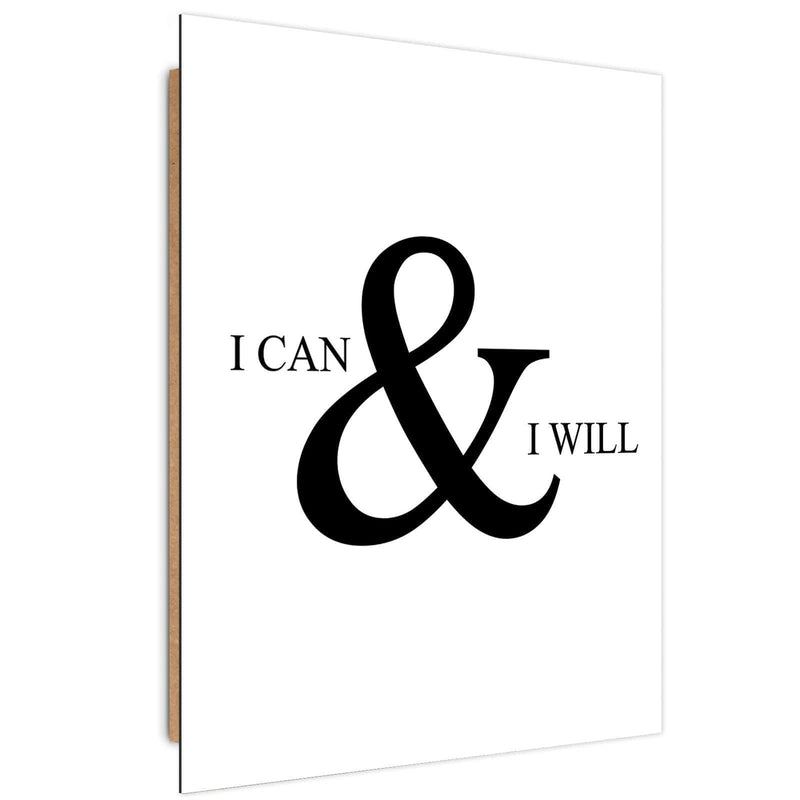 Dekoratīvais panelis - Cover I Can Do Anything  Home Trends Deco