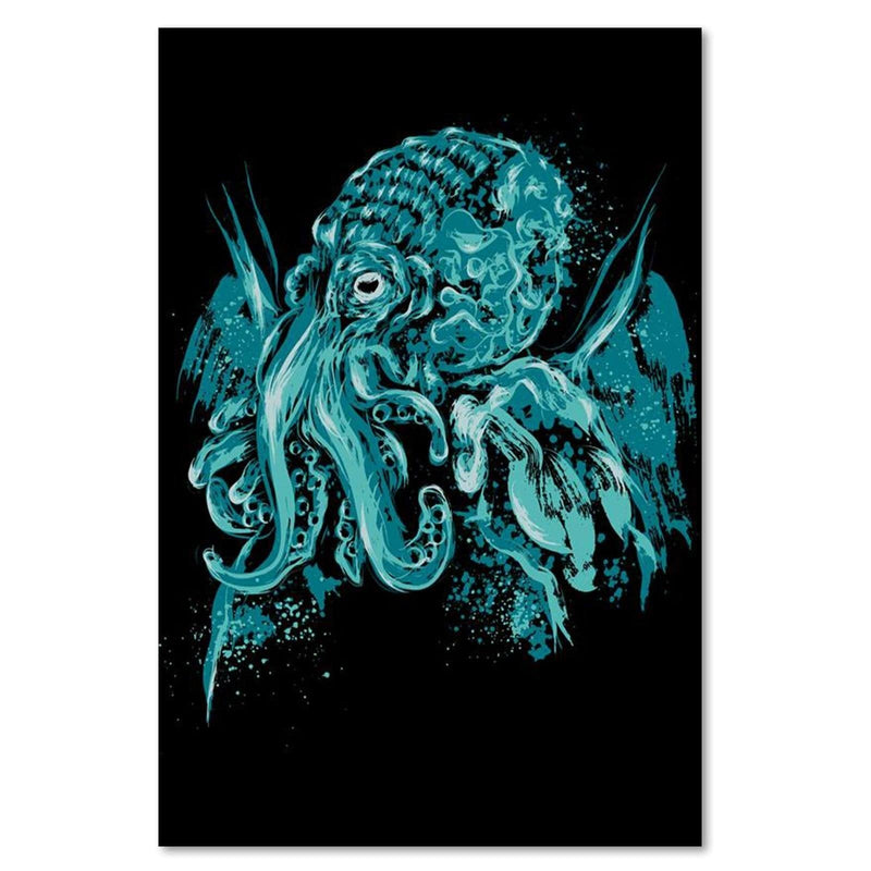 Dekoratīvais panelis - Cthulhu Pop Art Blue  Home Trends Deco