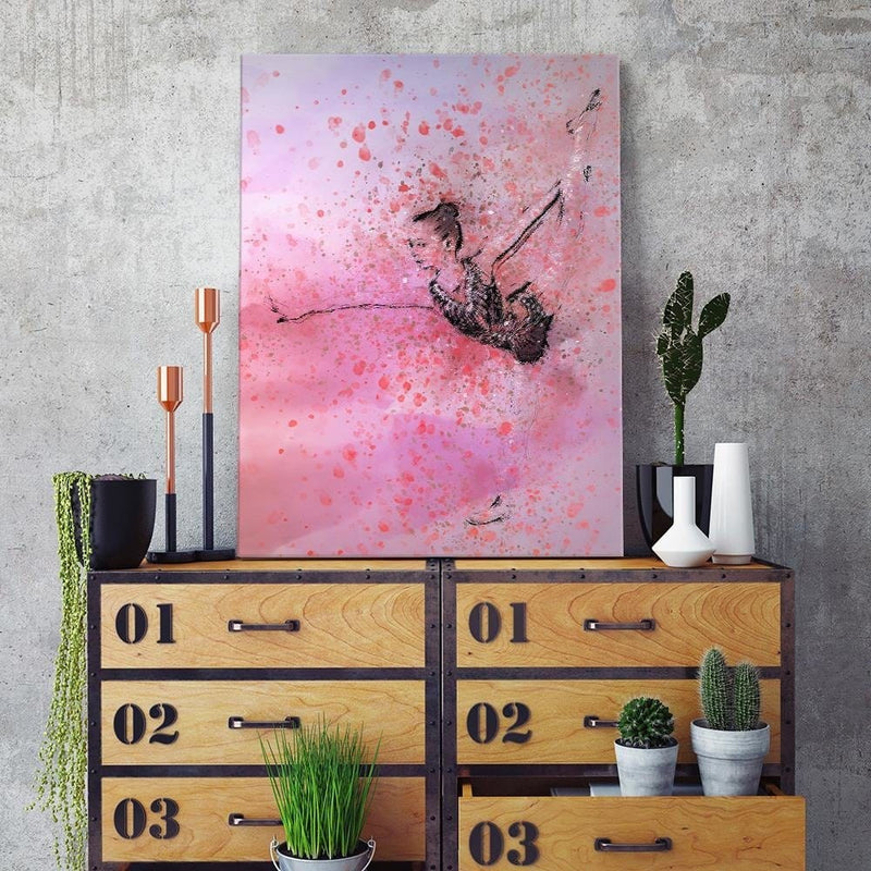 Dekoratīvais panelis - Dancing Ballerina Abstraction  Home Trends Deco