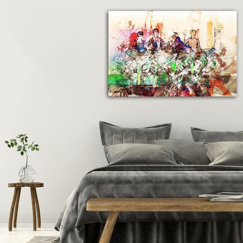 Dekoratīvais panelis - Dancing Ballerinas Abstraction  Home Trends Deco