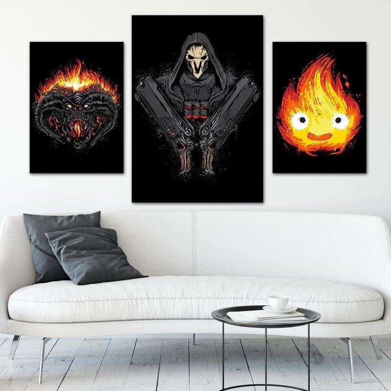 Dekoratīvais panelis - Death Comes Black  Home Trends Deco