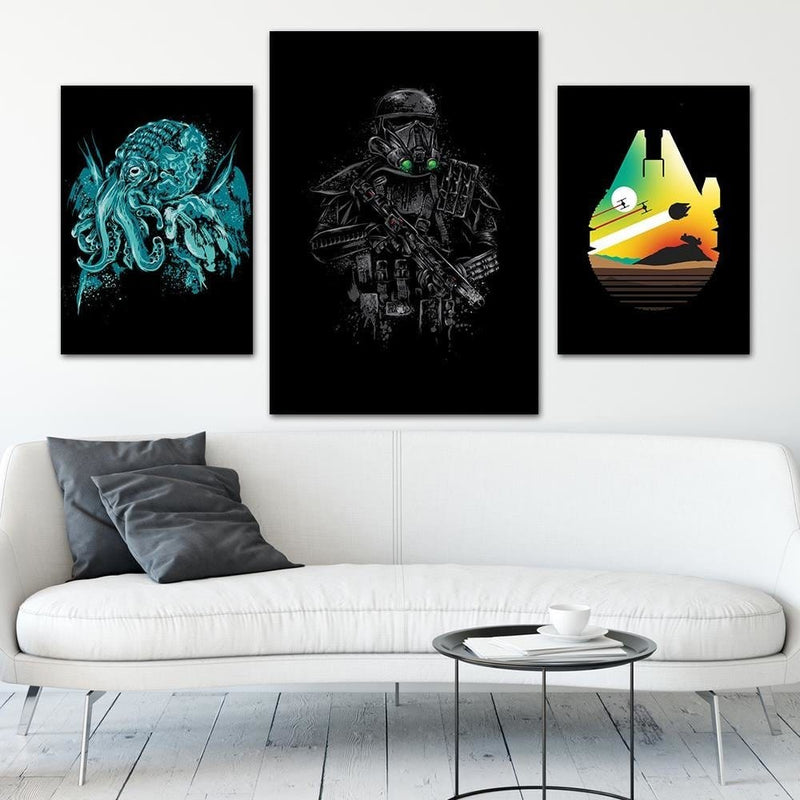 Dekoratīvais panelis - Death Trooper Black  Home Trends Deco