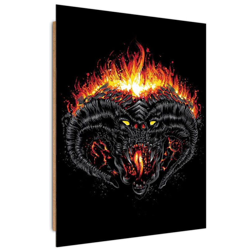 Dekoratīvais panelis - Demon Of Morgoth Black  Home Trends Deco