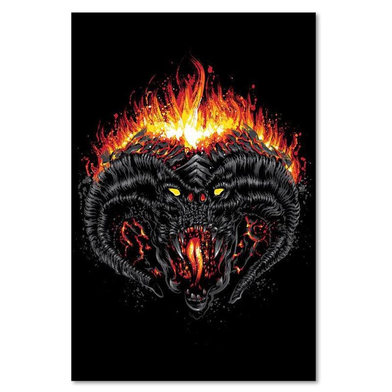 Dekoratīvais panelis - Demon Of Morgoth Black  Home Trends Deco