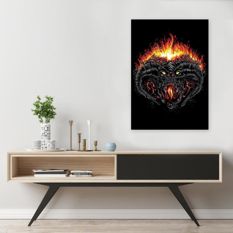 Dekoratīvais panelis - Demon Of Morgoth Black  Home Trends Deco