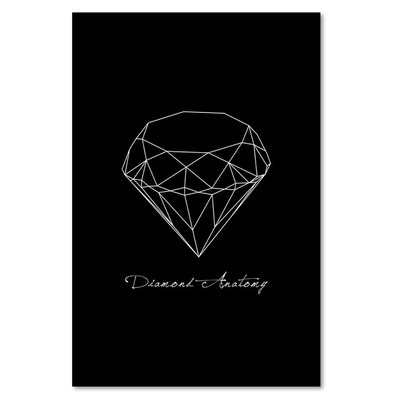 Dekoratīvais panelis - Diamond Anatomy  Home Trends Deco