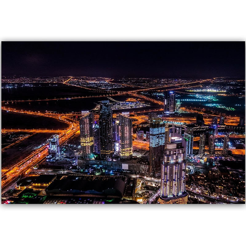 Dekoratīvais panelis - Dubai At Night  Home Trends Deco