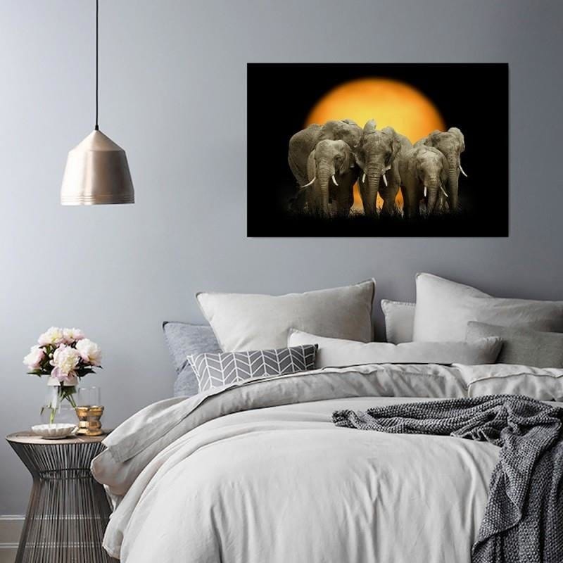 Dekoratīvais panelis - Elephants 1  Home Trends Deco