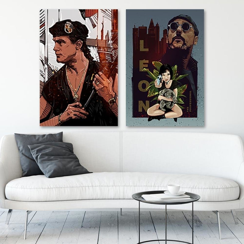 Dekoratīvais panelis - Famous Movie Red  Home Trends Deco