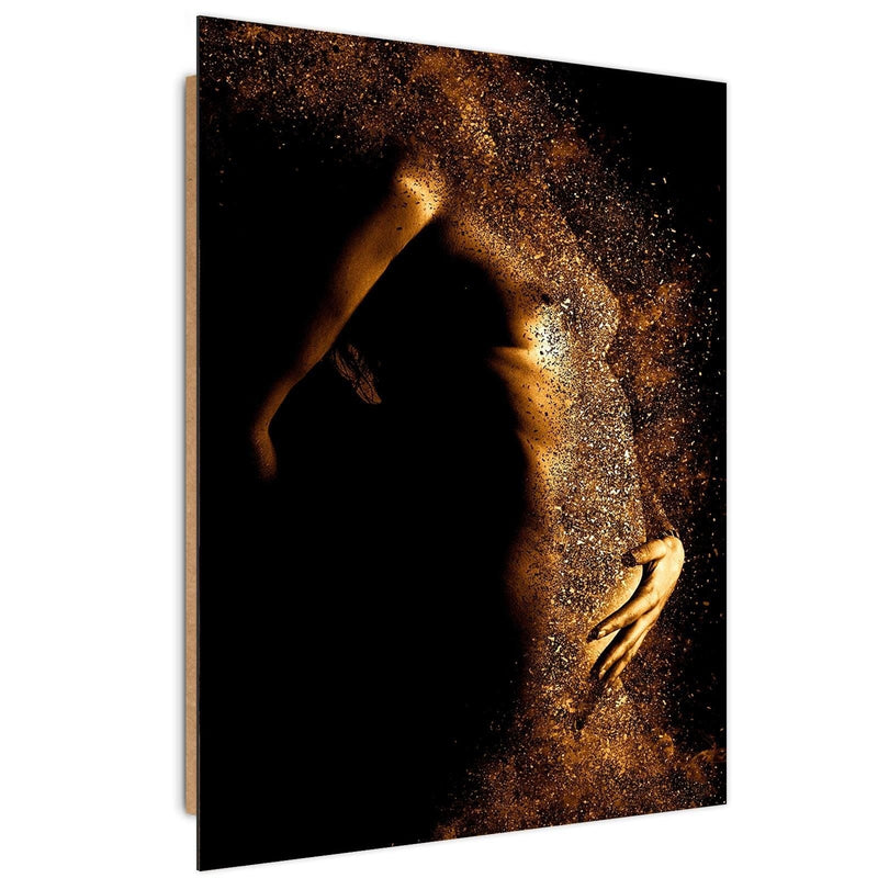 Dekoratīvais panelis - Female Nude Gold Dust  Home Trends Deco