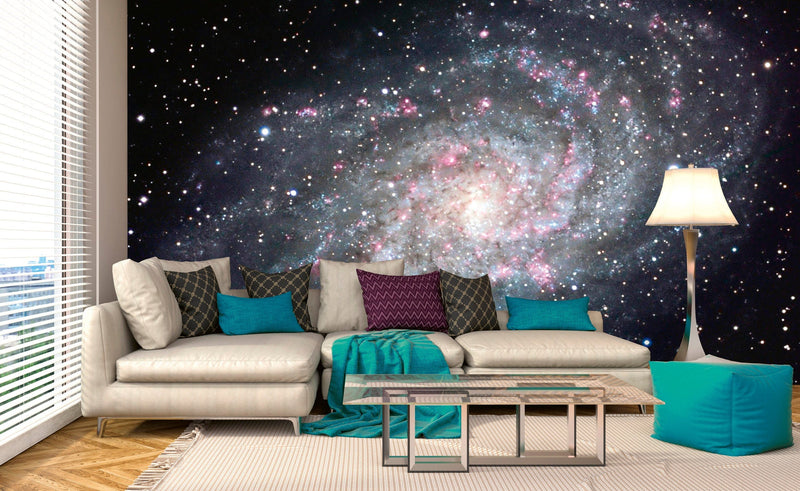 Flizelīna fototapetes ar kosmosu - Spirālveida galaktika 375 x 250 cm D-ART