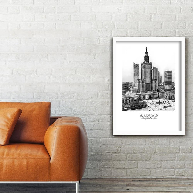 Glezna baltā rāmī - Warsaw Palace Of Culture  Home Trends DECO