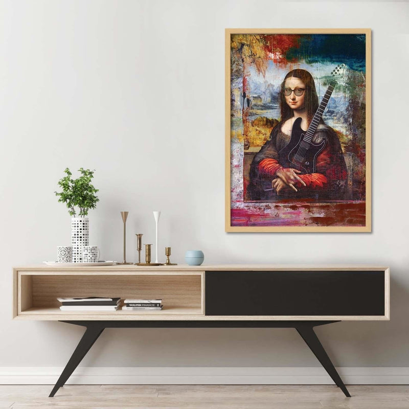 Glezna bēšā rāmī - Digital Painting  Home Trends DECO