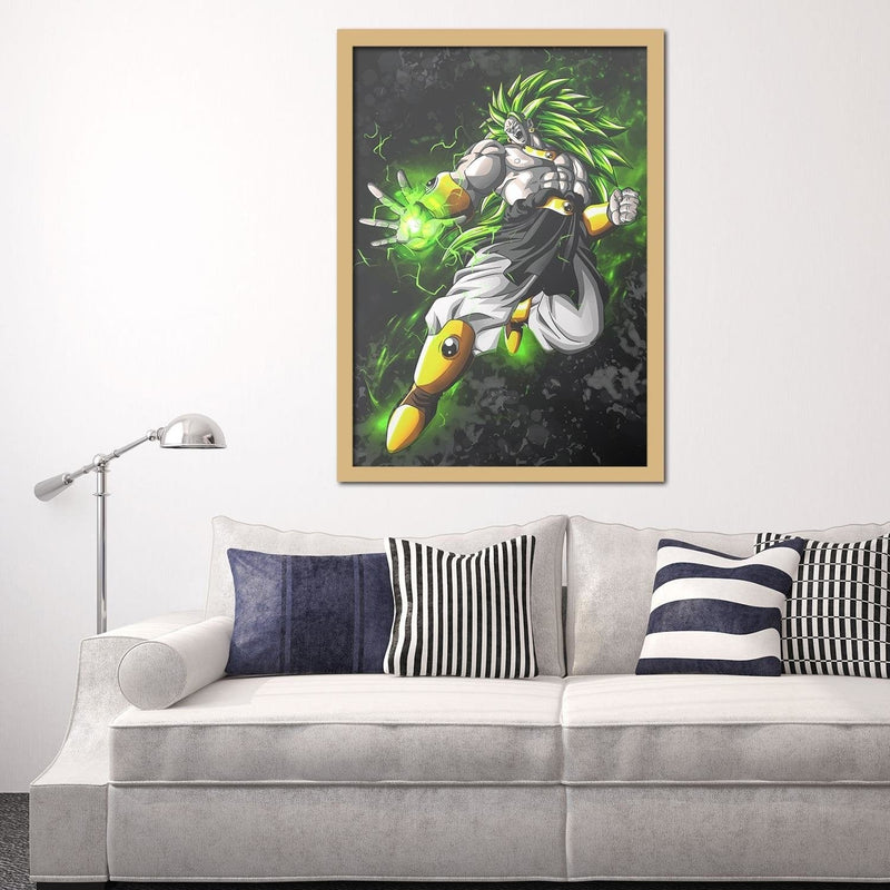 Glezna bēšā rāmī - Dragon Ball 4  Home Trends DECO