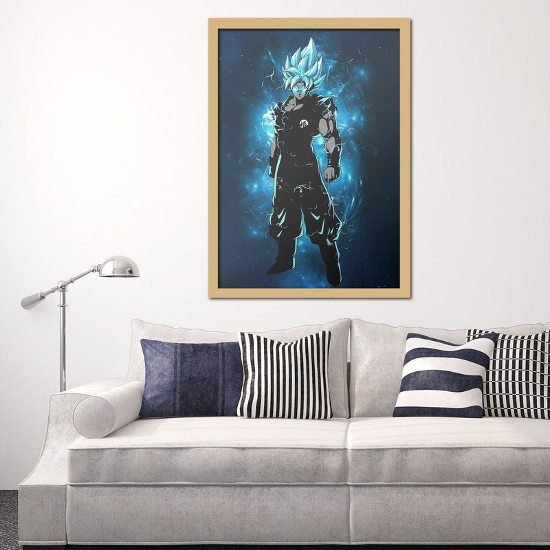 Glezna bēšā rāmī - Dragon Ball 6  Home Trends DECO