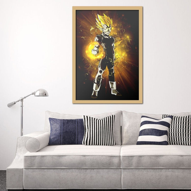 Glezna bēšā rāmī - Dragon Ball  Home Trends DECO