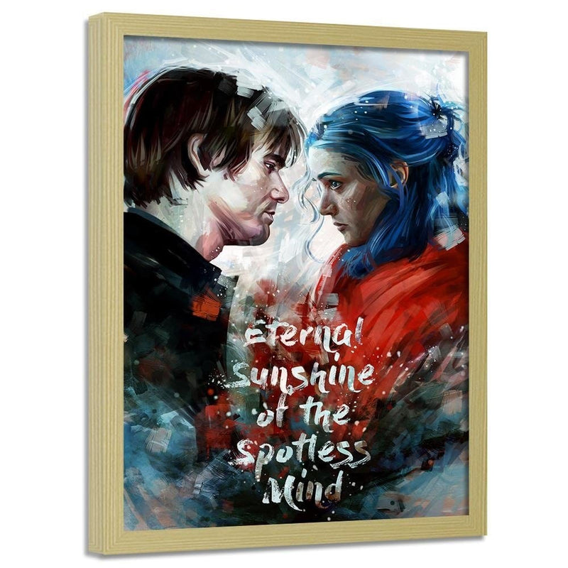 Glezna bēšā rāmī - Eternal Sunshine Of The Spotless Mind  Home Trends DECO