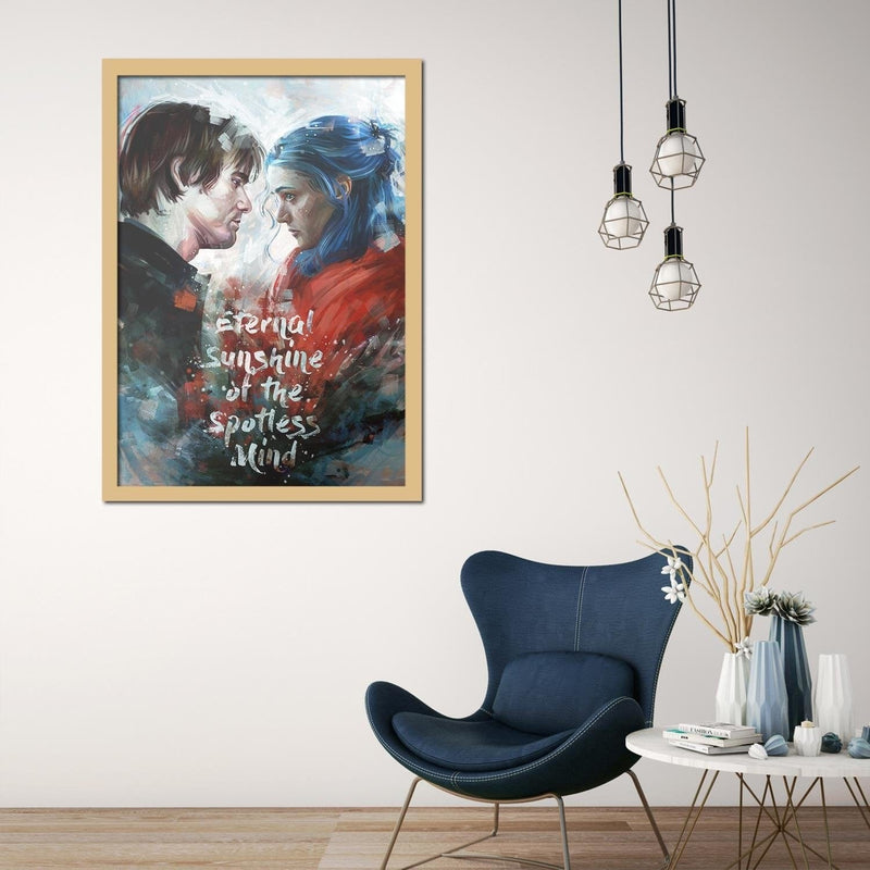 Glezna bēšā rāmī - Eternal Sunshine Of The Spotless Mind  Home Trends DECO