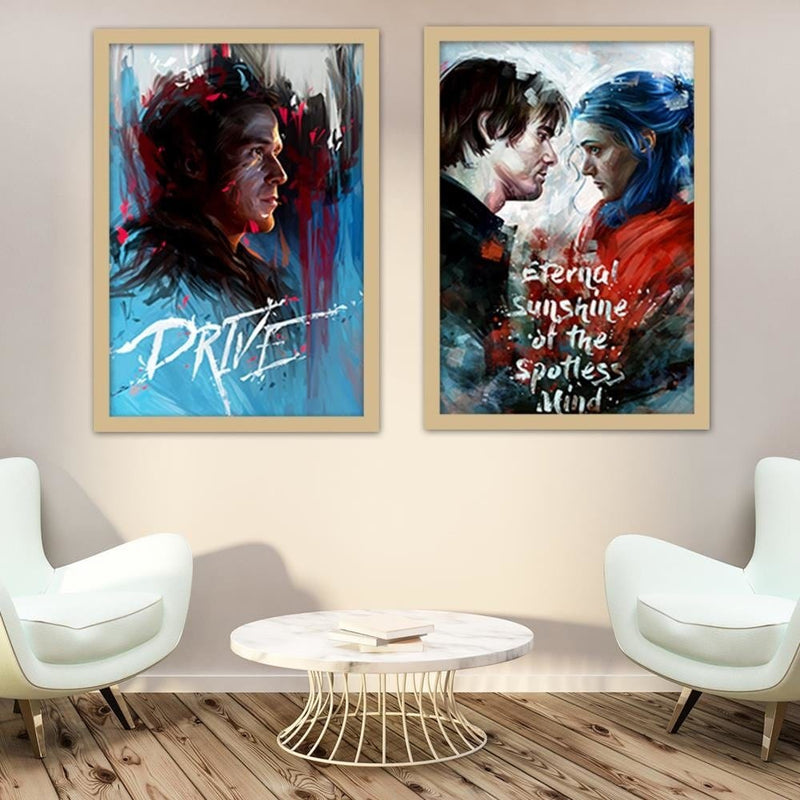 Glezna bēšā rāmī - Eternal Sunshine Of The Spotless Mind  Home Trends DECO