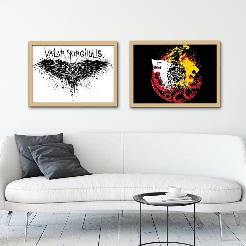 Glezna bēšā rāmī - Fanart  Home Trends DECO