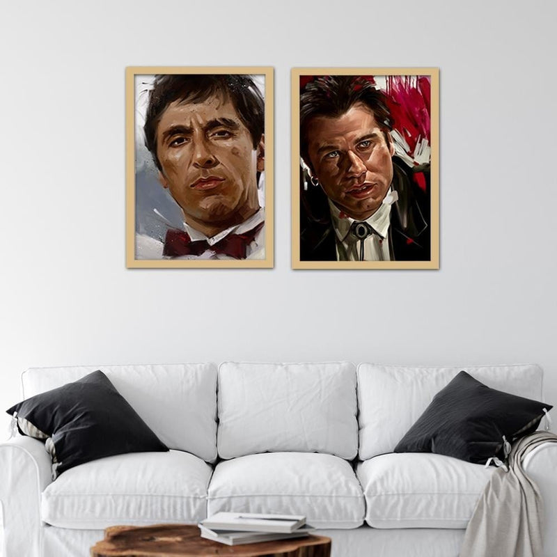 Glezna bēšā rāmī - Film Scarface  Home Trends DECO